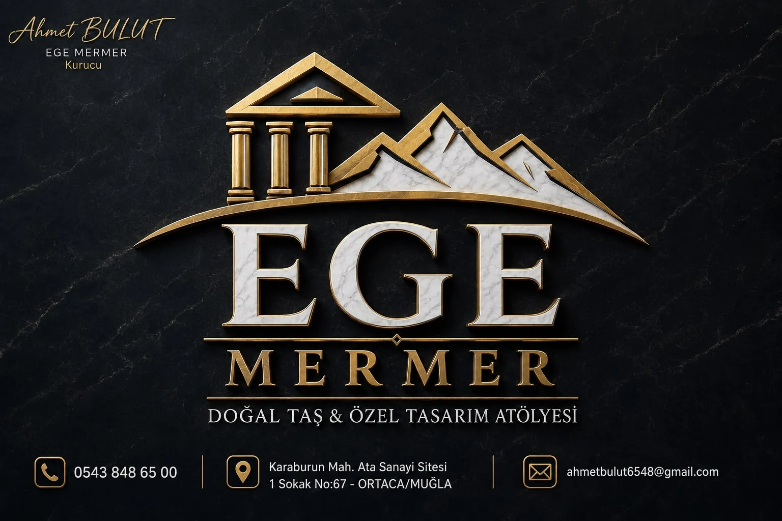EGE MERMER – Ahmet Bulut kartvizit
