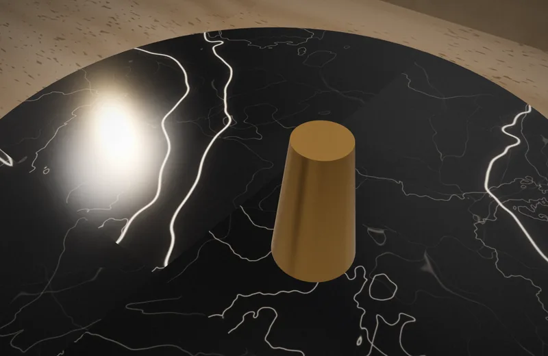 Nero Marquina Table detay